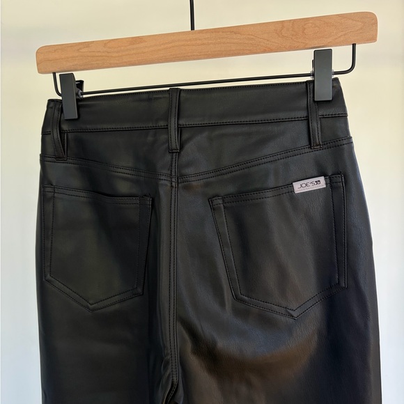 Joe's Jeans Black Straight Leg Pants - Picture 4 of 9